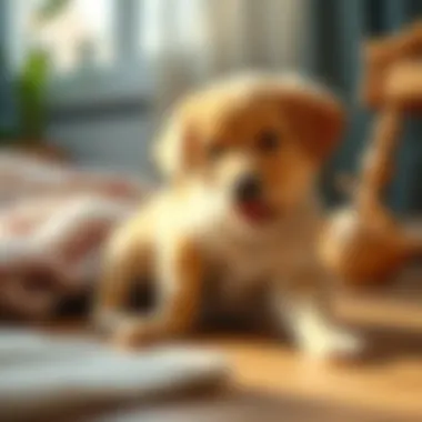 Creating a Calm Space for Your Puppy Puppy playing in a stress-free environment
