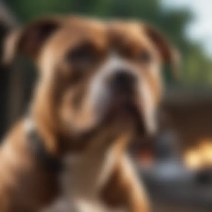 Cost breakdown chart for Pitbull ownership