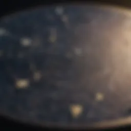 Celestial chart showcasing the Libra zodiac constellation