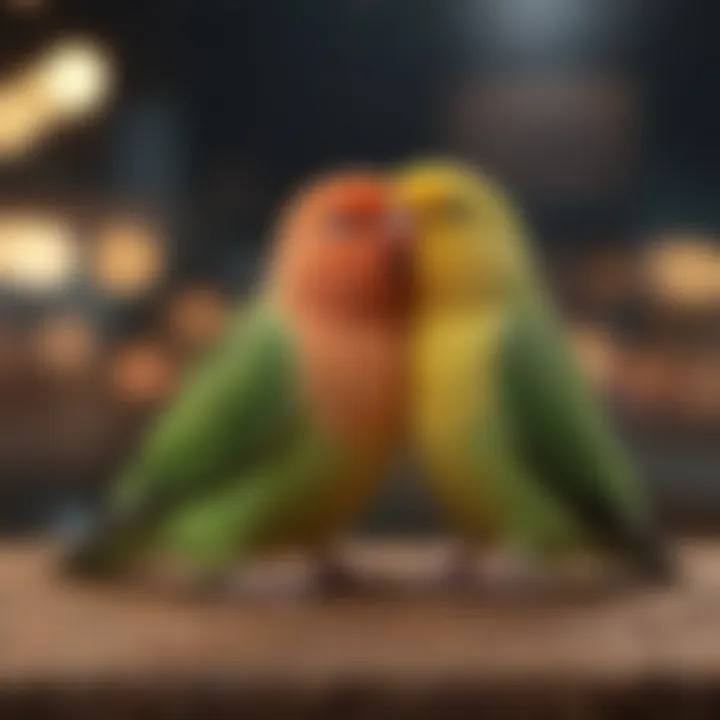 Quality Commercial Feeds for Lovebird Maintenance Commercial feed options for lovebirds