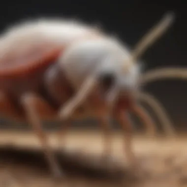 Illustration of Mite Bite Symptoms Graphic illustration of mite bite symptoms