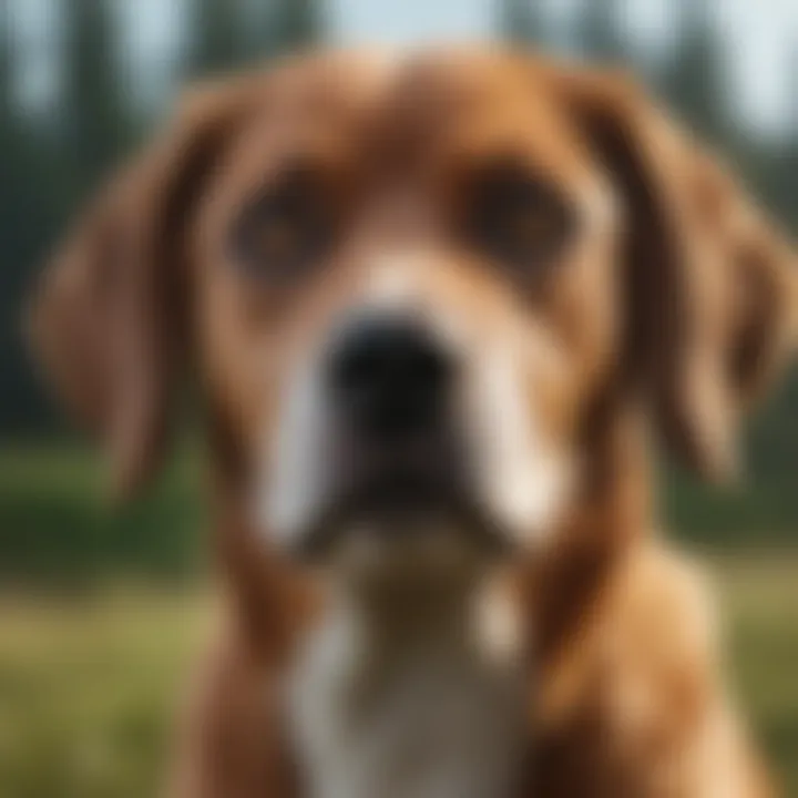 Dog with Allergies