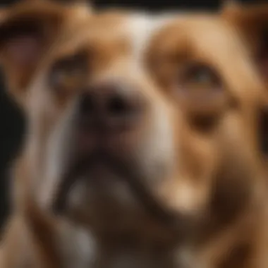 An illustration displaying common skin conditions in dogs