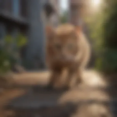 Cat Territory Marking Behavior