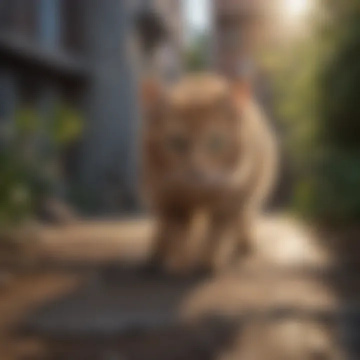 Cat Territory Marking Behavior