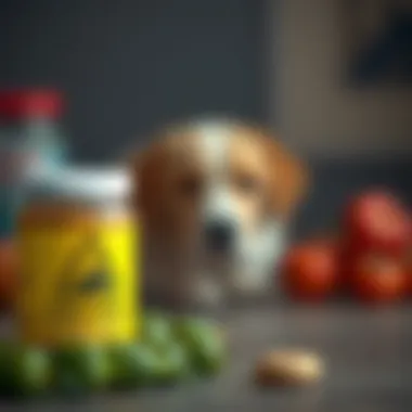 Caution: Identifying Harmful Ingredients A warning sign indicating harmful ingredients in food