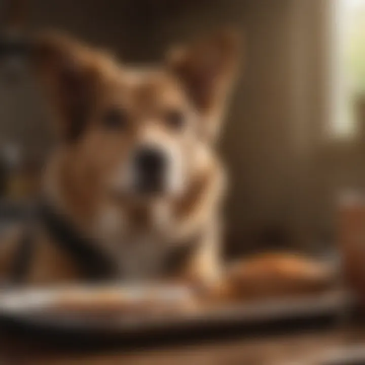 Balanced diet for dogs with gastrointestinal issues
