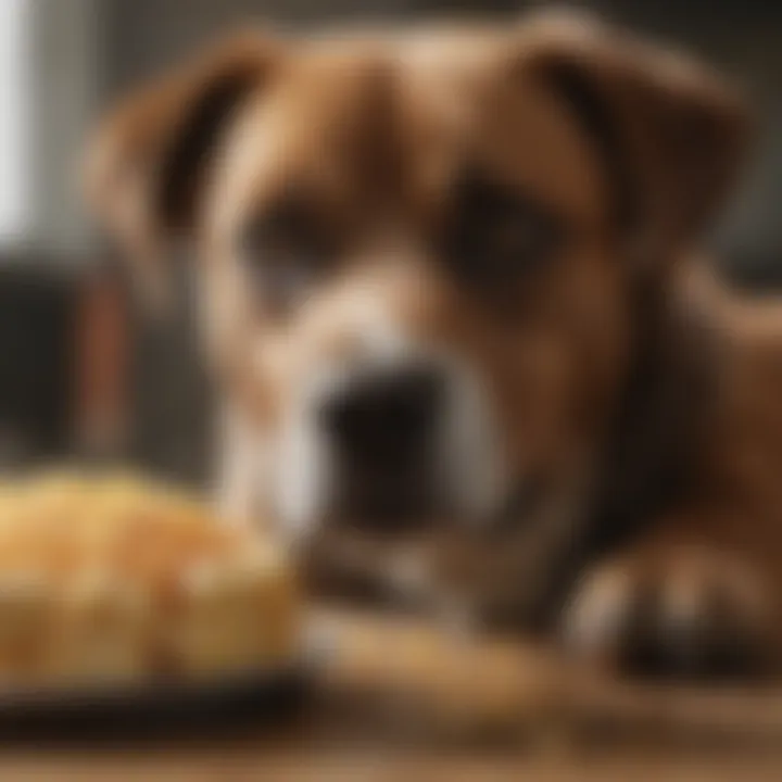 Natural ingredients for dog's sensitive stomach