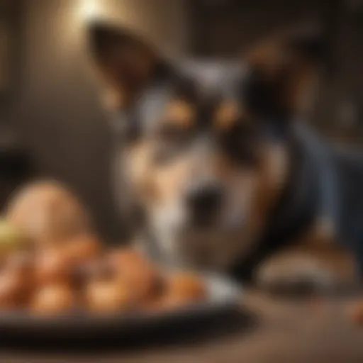 Canine Nutrition Hazard Concept