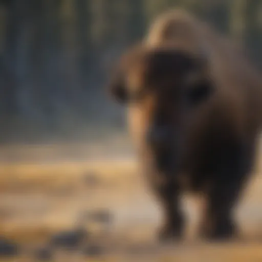 Majestic Bison in Yellowstone