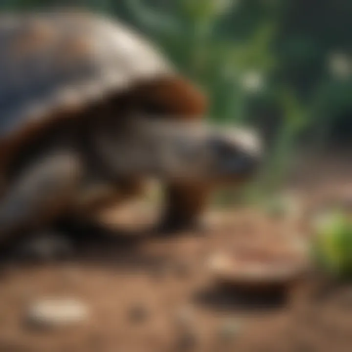 Balanced diet recommendations for different tortoise species